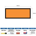 Panneau orange ADR - Signalisation transport marchandises dangereuses