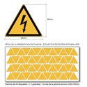 Pictogramme ISO 7010 W012 - Électricité