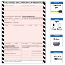Déclaration d'expédition Multimodale