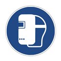 Pictogramme MASQUE DE SOUDAGE OBLIGATOIRE - M019 - ISO 7010