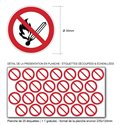 Pictogramme ISO 7010 P003 - Flammes nues interdites