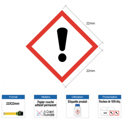 Étiquette CLP Sensibilisation