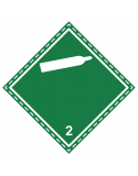 Étiquette Classe 2.2 couverture