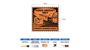 Étiquette Cargo Aircraft Only