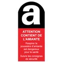Étiquette Amiante