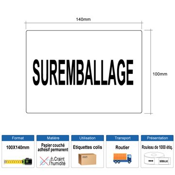 Étiquette Suremballage-CB-RLX1000EX.