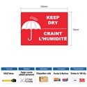 Étiquette Craint l\'humidité - Marquage de manutention