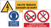 Panneaux de signalisation