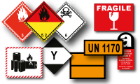 Étiquettes et placardage TMD